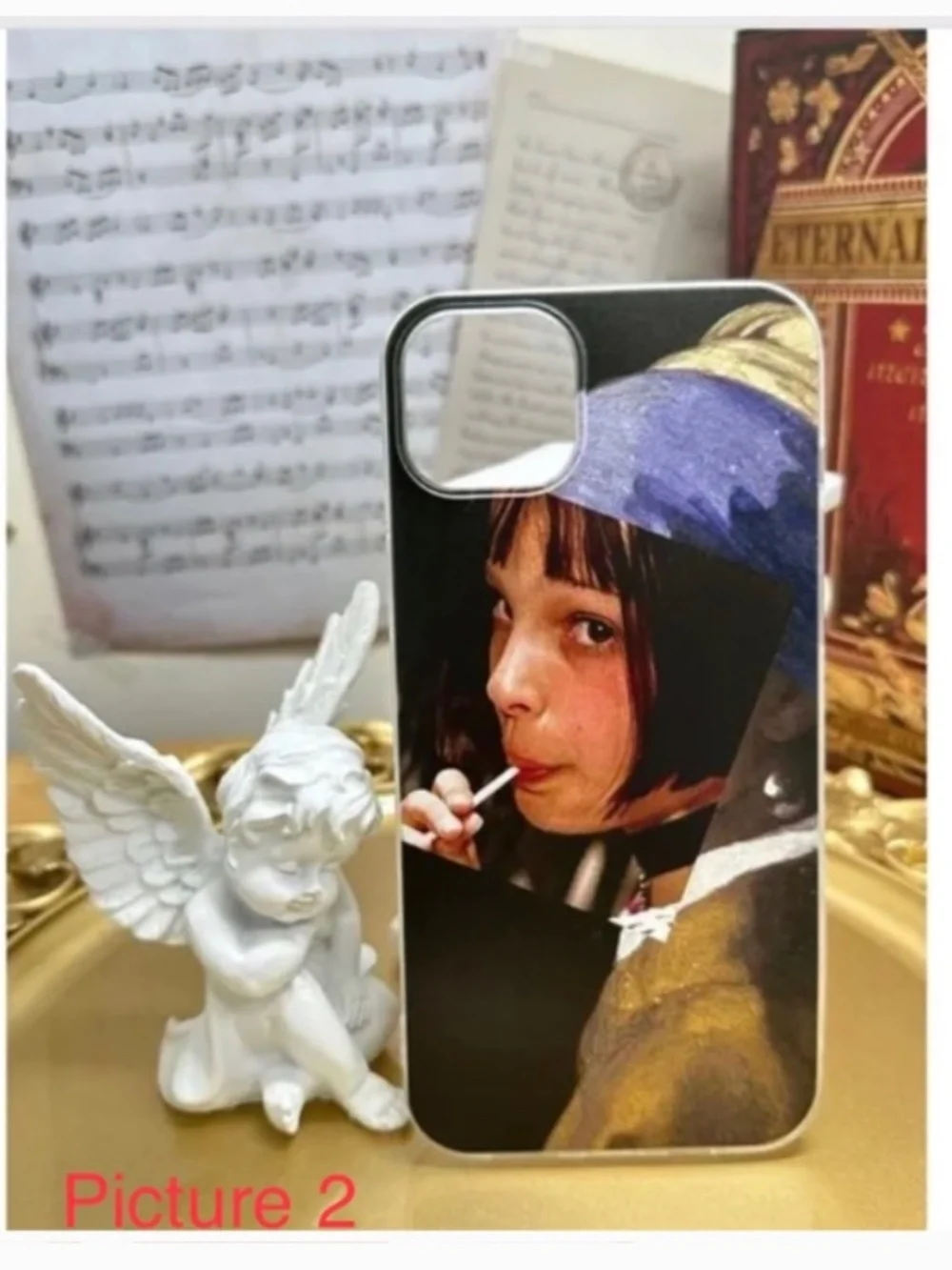 3 items. iphone14 /14plus/14pro/14promax art Case